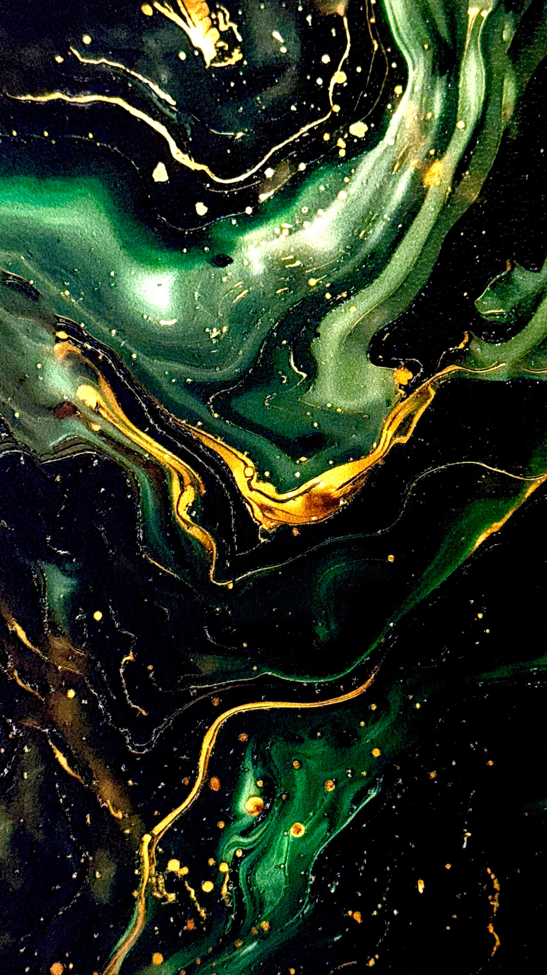 Google Pixel 10 Smaragd Goudmarmer