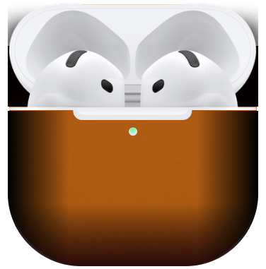 Apple Airpod 4 Amber Gloed