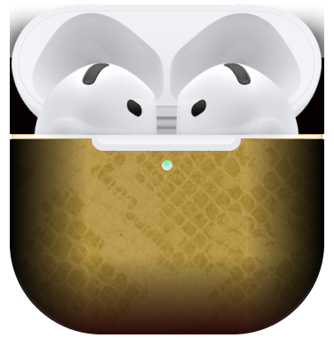 Apple Airpod 4 Gouden Python