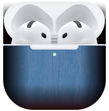 Apple Airpod 4 Luchtblauw Hout