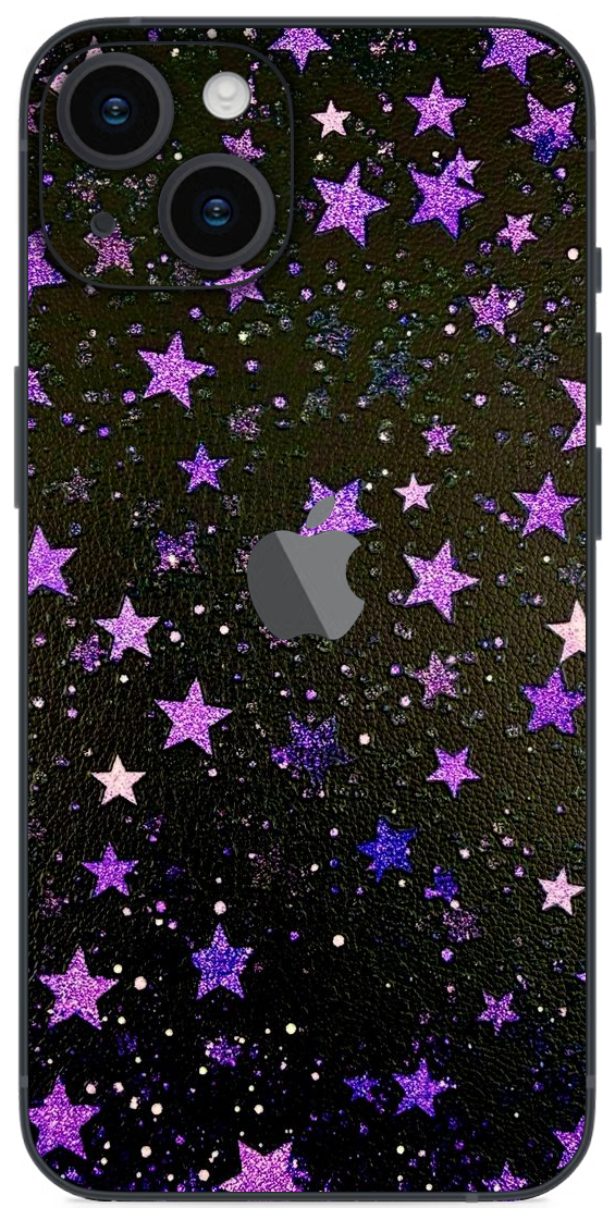 Apple Iphone 15 Plus Paarse Sterrenhemel