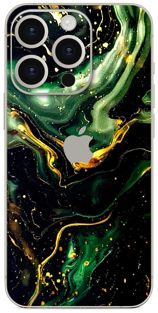 Apple Iphone 15 Pro Smaragd Goudmarmer