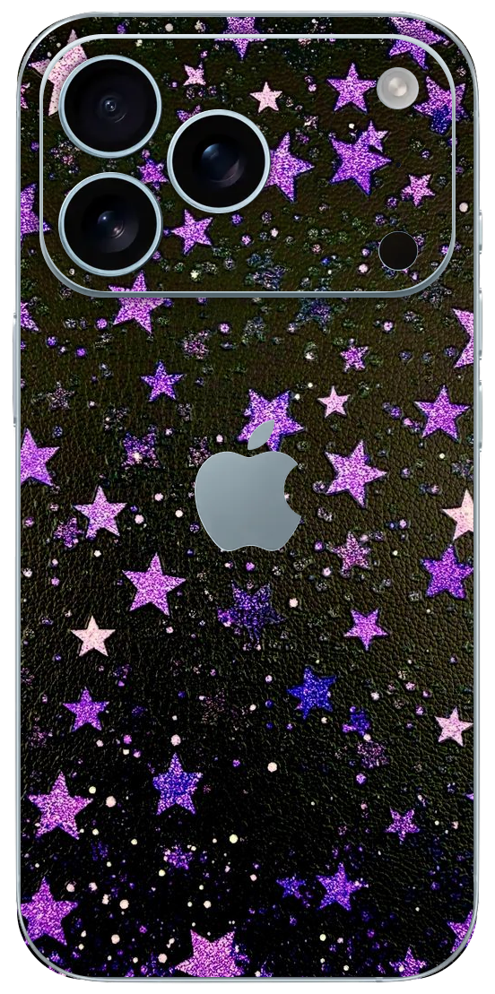 Apple Iphone 17 Pro Paarse Sterrenhemel
