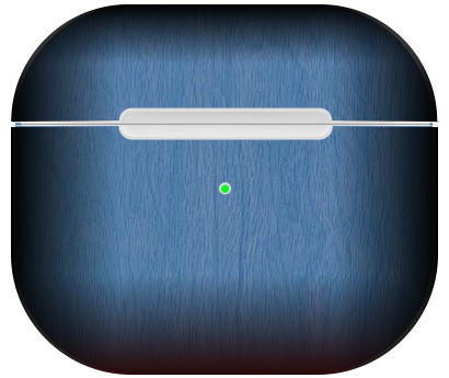Apple Airpod Pro 3 Luchtblauw Hout
