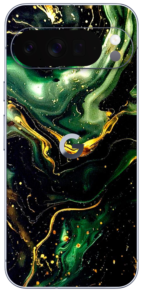 Google Pixel 10 Pro Xl Smaragd Goudmarmer