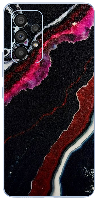 Samsung A53 5G Zwart rood Kristal