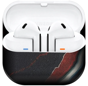 Samsung Earbuds pro 3 Zwart rood Kristal