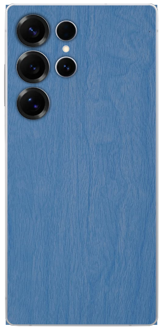 Samsung Galaxy S22 Luchtblauw Hout