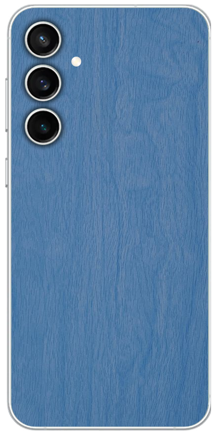 Samsung S23 FE Luchtblauw Hout