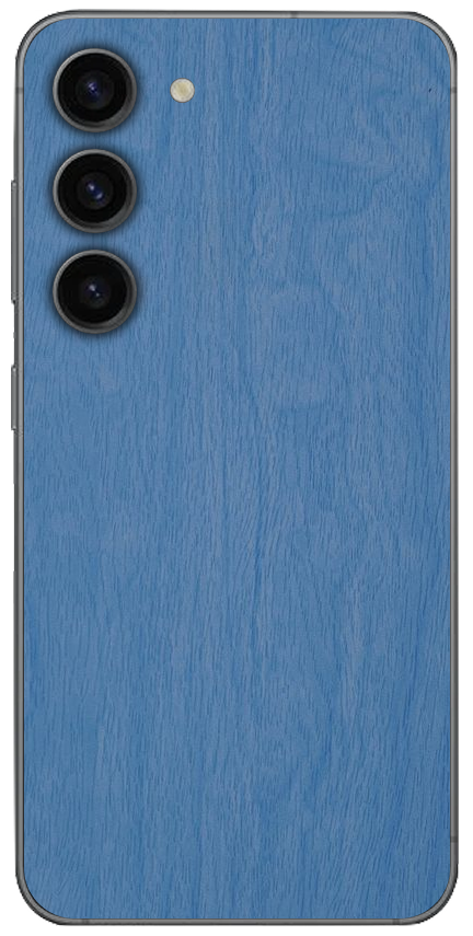 Samsung S23 Luchtblauw Hout