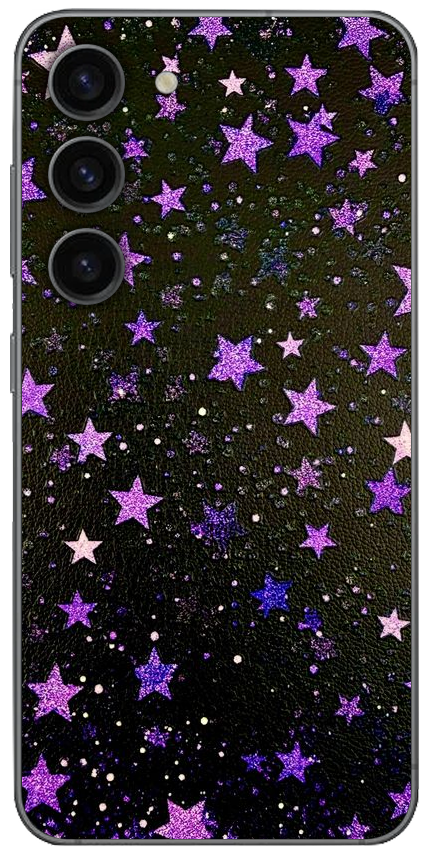 Samsung S23 Paarse Sterrenhemel