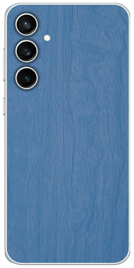 Samsung Galaxy S24 Fe 5g Luchtblauw Hout