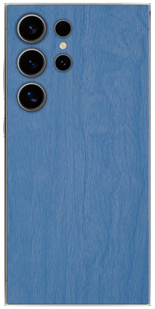 Samsung Galaxy S24 Ultra 5g Luchtblauw Hout
