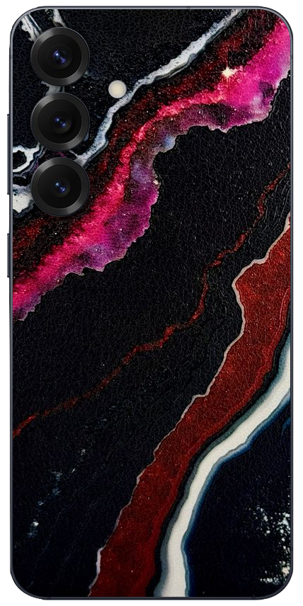Samsung Galaxy S25 Plus 5g Zwart rood Kristal